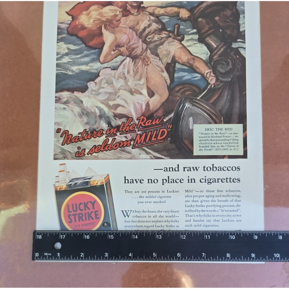 Vintage Lucky Strike Bendix Aviation Palmolive Magazine Ad Ephemera Lot - Picture 16 of 16
